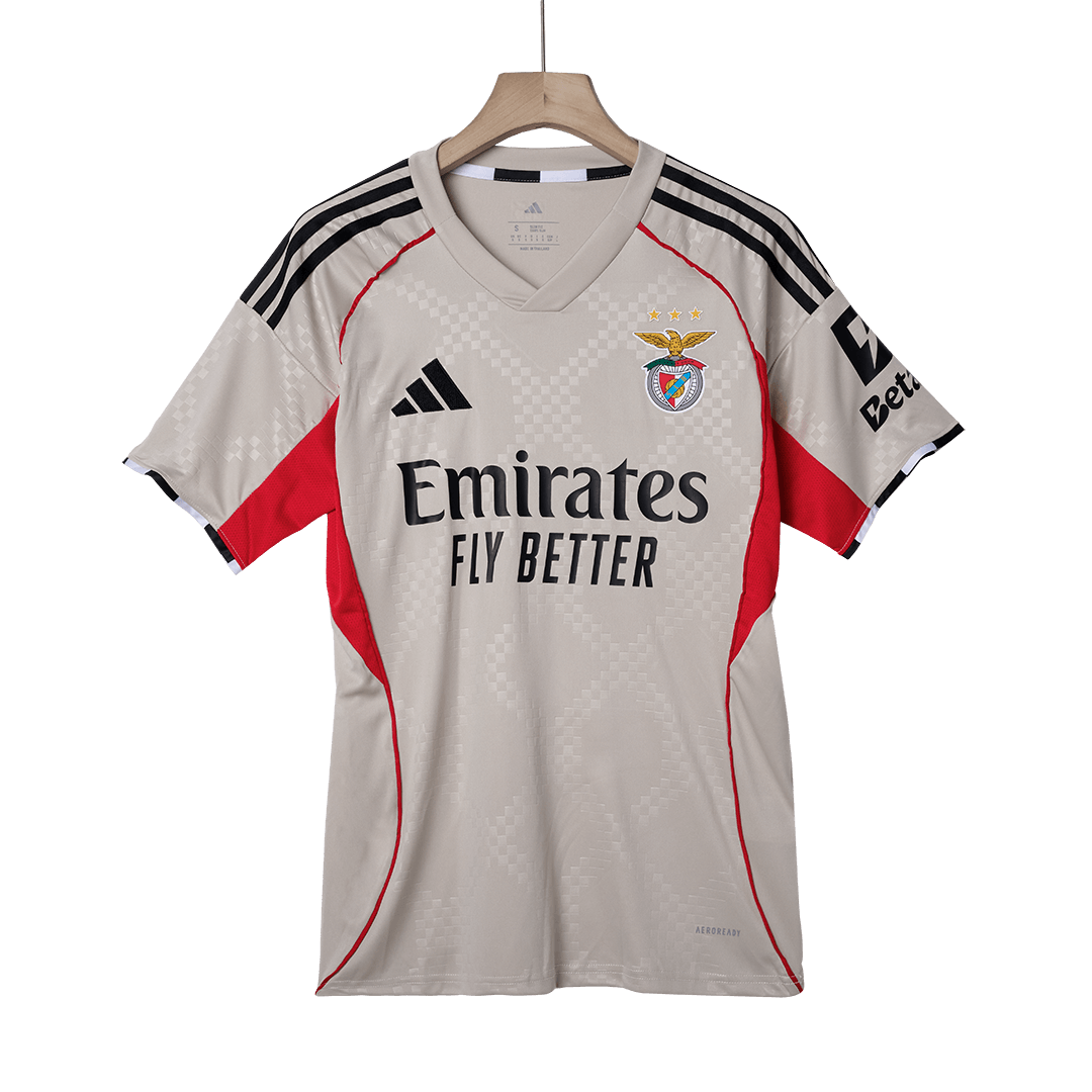 Benfica Soccer Jersey Away Custom Shirt 2025/26 - bestsoccerstore