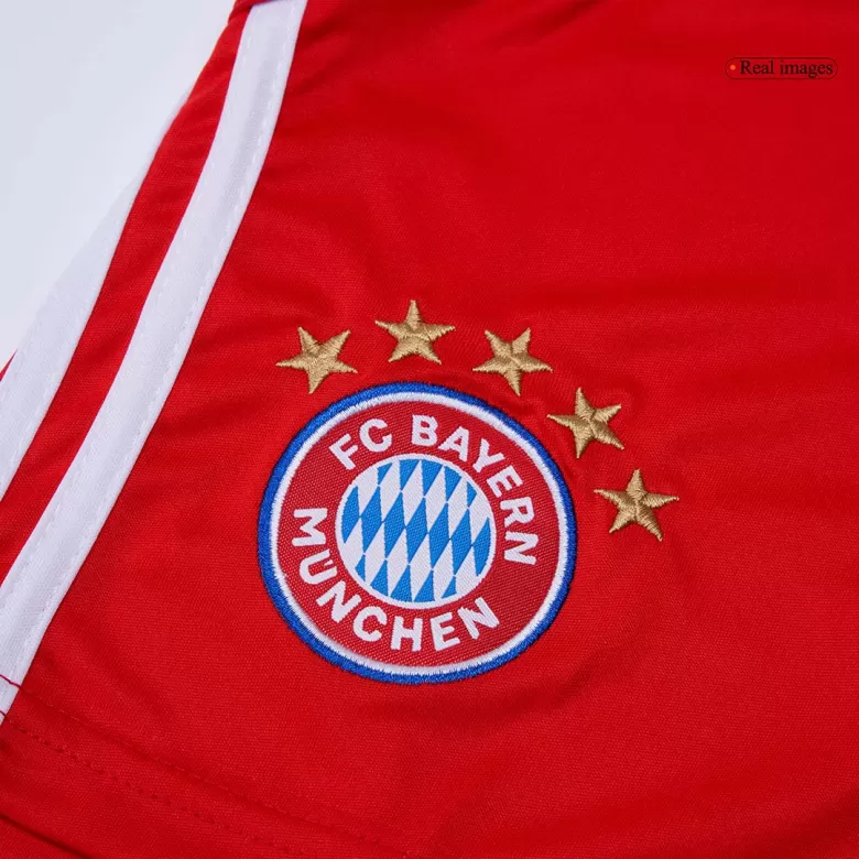 Kids Bayern Munich Custom Home Soccer Kits 2025/26 - bestsoccerstore