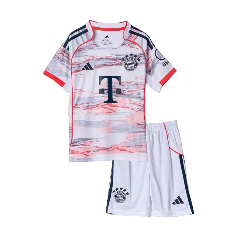 Kids Bayern Munich Custom Away Soccer Kits 2025/26 - bestsoccerstore