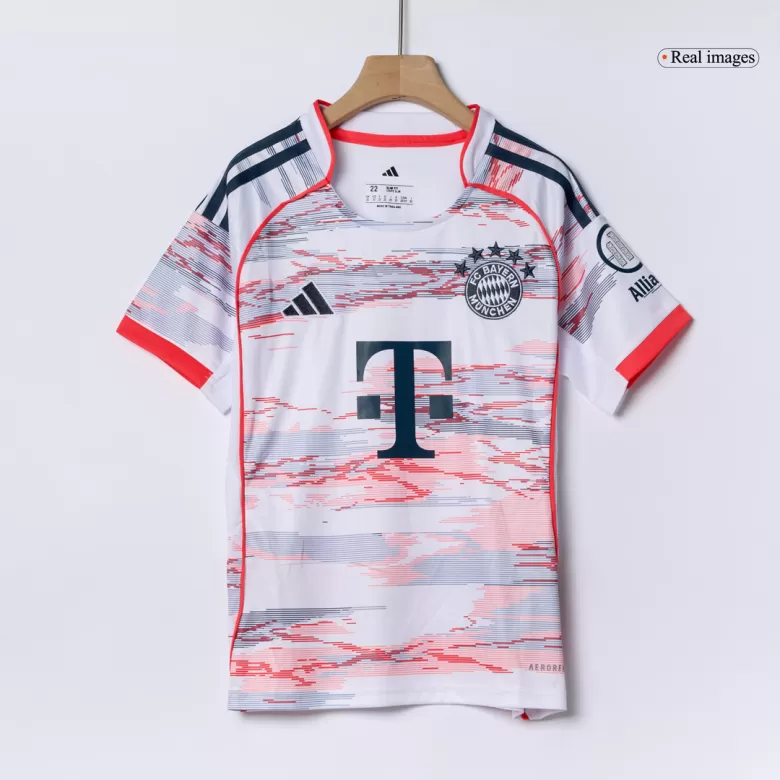 Kids Bayern Munich Custom Away Soccer Kits 2025/26 - bestsoccerstore