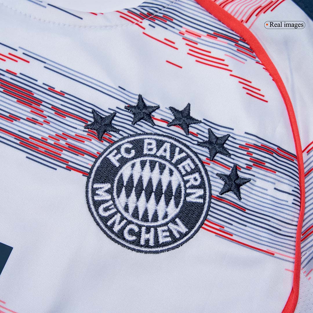 Kids Bayern Munich Away Custom Soccer Kits 2025/26 - bestsoccerstore