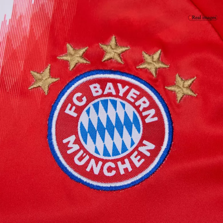 Kids Bayern Munich Custom Home Soccer Kits 2025/26 - bestsoccerstore