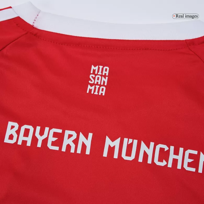 Kids Bayern Munich Custom Home Soccer Kits 2025/26 - bestsoccerstore