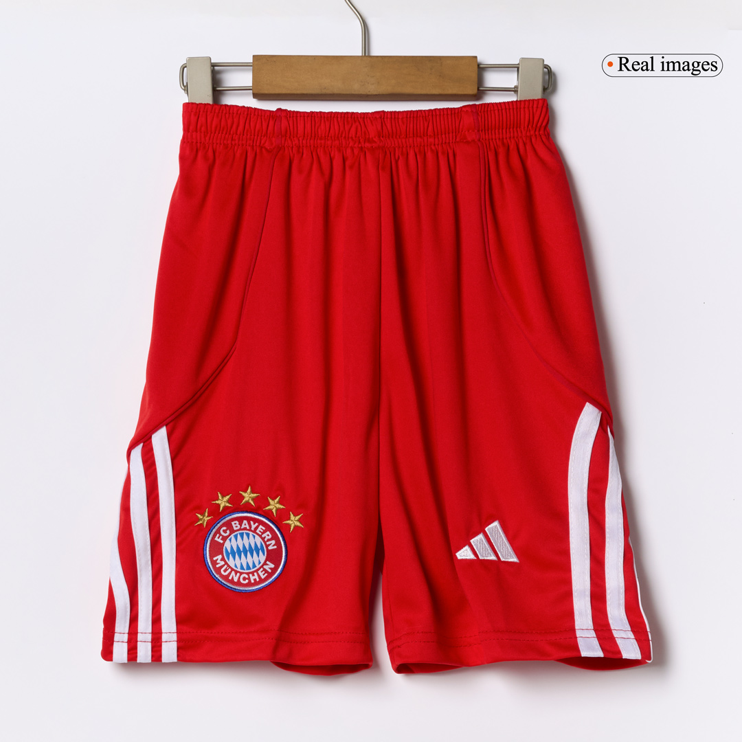 Kids Bayern Munich Home Custom Soccer Kits 2025/26 - bestsoccerstore