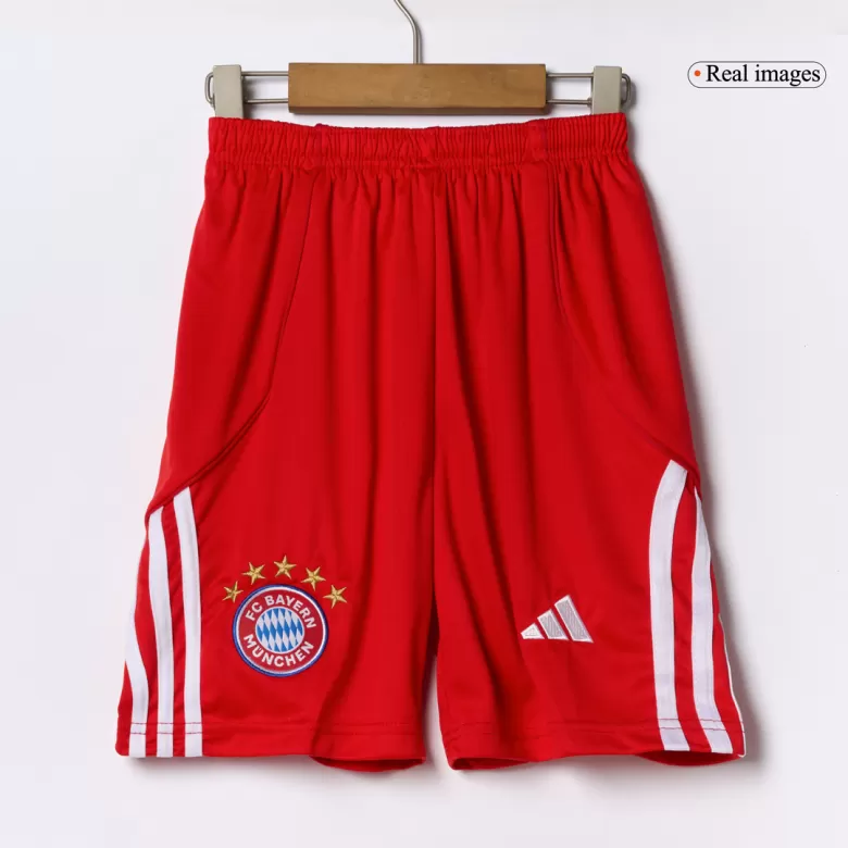 Kids Bayern Munich Custom Home Soccer Kits 2025/26 - bestsoccerstore