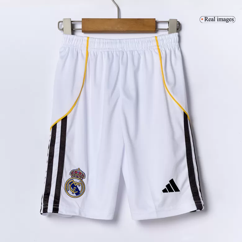 Kids Real Madrid Custom Home Soccer Kits 2025/26 - bestsoccerstore