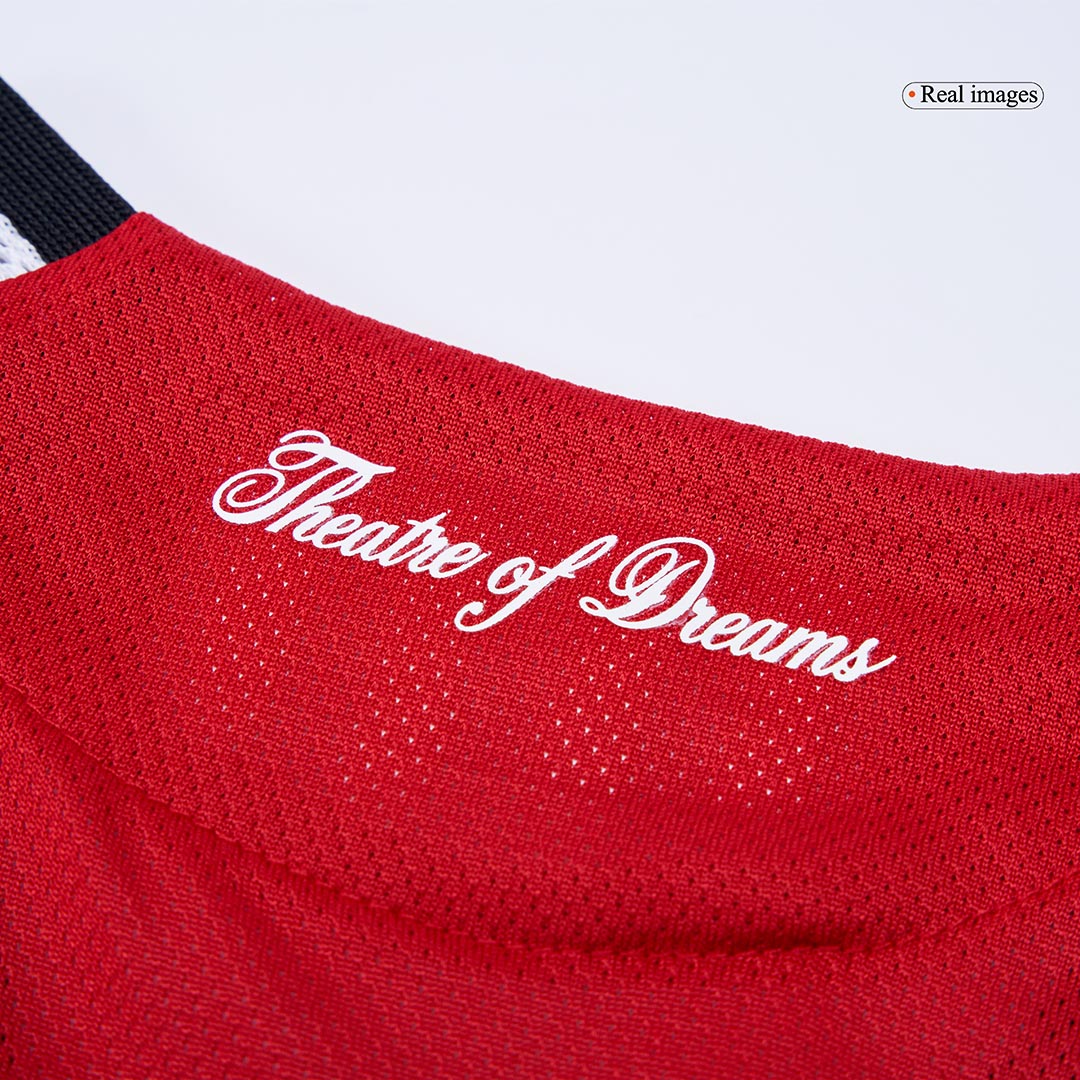 Manchester United Home Custom Player Version Soccer Jersey 2025/26 - bestsoccerstore