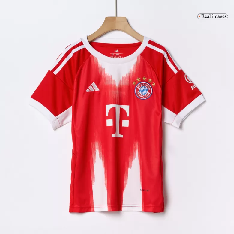 Kids Bayern Munich Custom Home Soccer Kits 2025/26 - bestsoccerstore