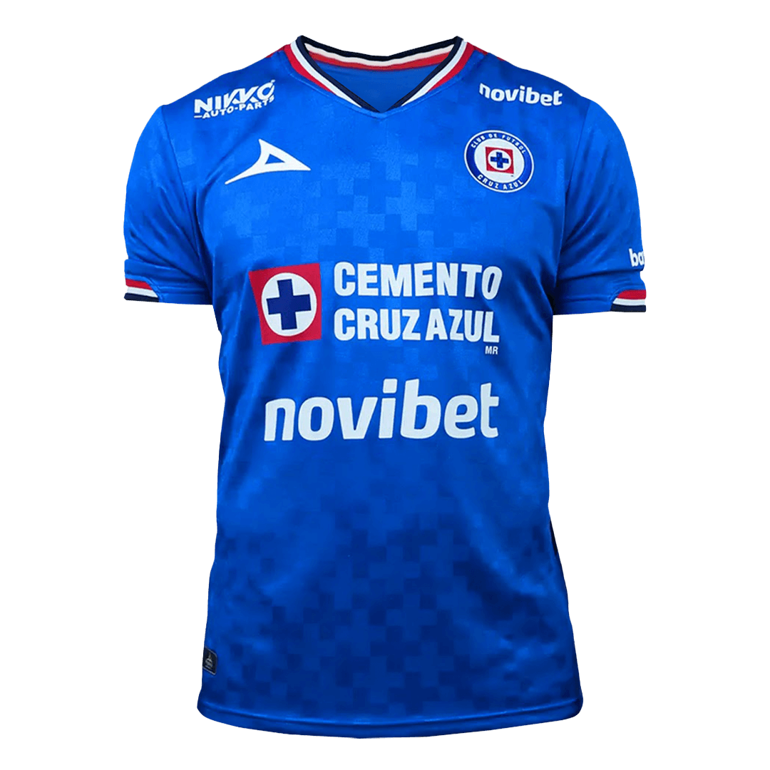 Cruz Azul Soccer Jersey Home Custom Shirt 2025/26 - bestsoccerstore