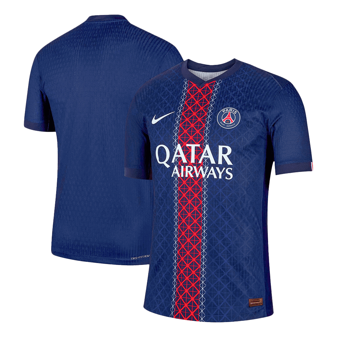 PSG Custom Player Version Home Soccer Jersey 2025/26