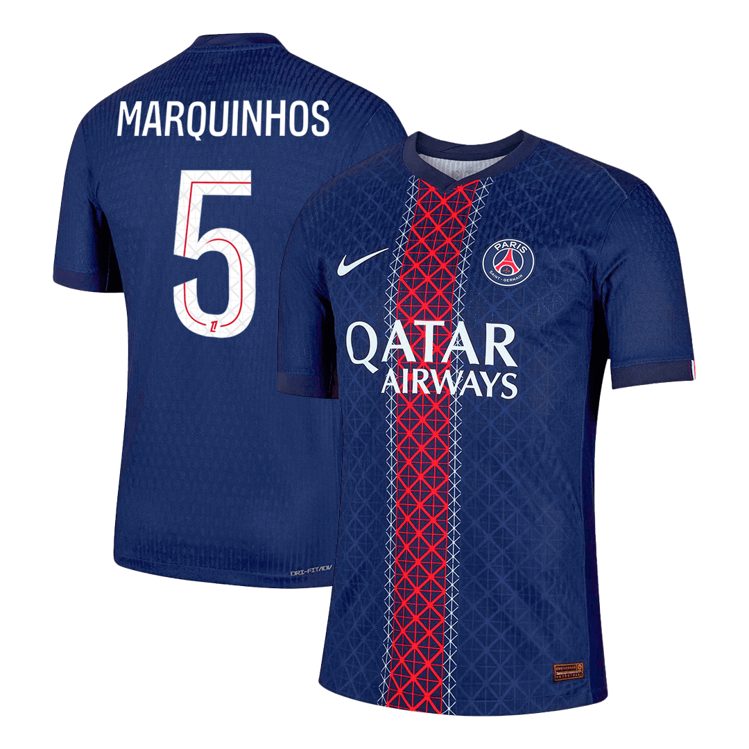 PSG MARQUINHOS #5 Soccer Jersey Home 2025/26 Shirt - bestsoccerstore