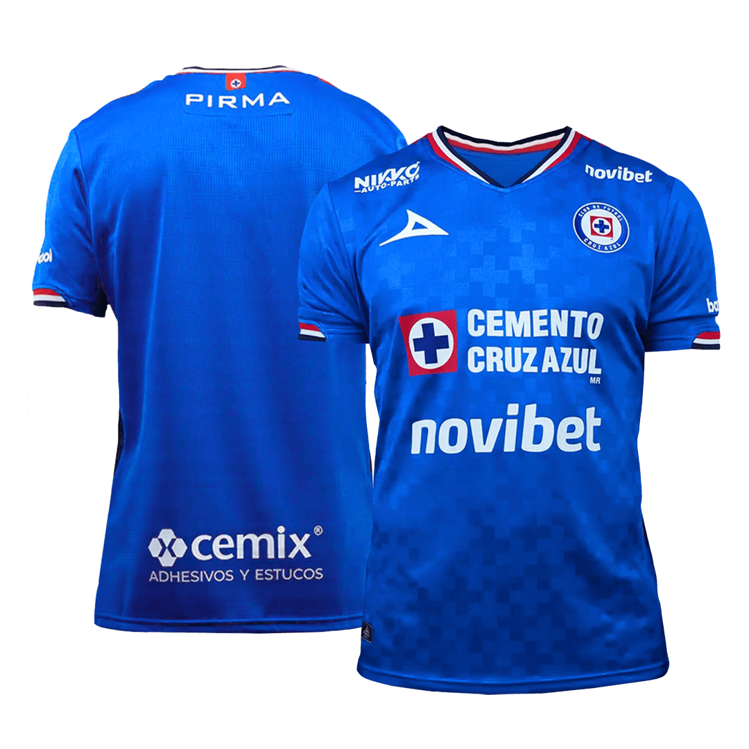 Cruz Azul Soccer Jersey Home Custom Shirt 2025/26 - bestsoccerstore