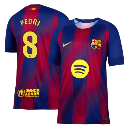 PEDRI #8 Barcelona Soccer Jersey Home Custom Shirt 2025/26 - bestsoccerstore