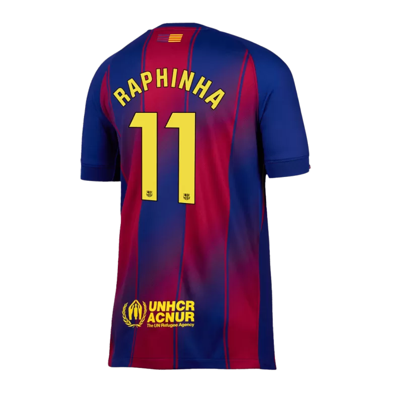 RAPHINHA #11 Barcelona Soccer Jersey Home Custom Shirt 2025/26 - bestsoccerstore