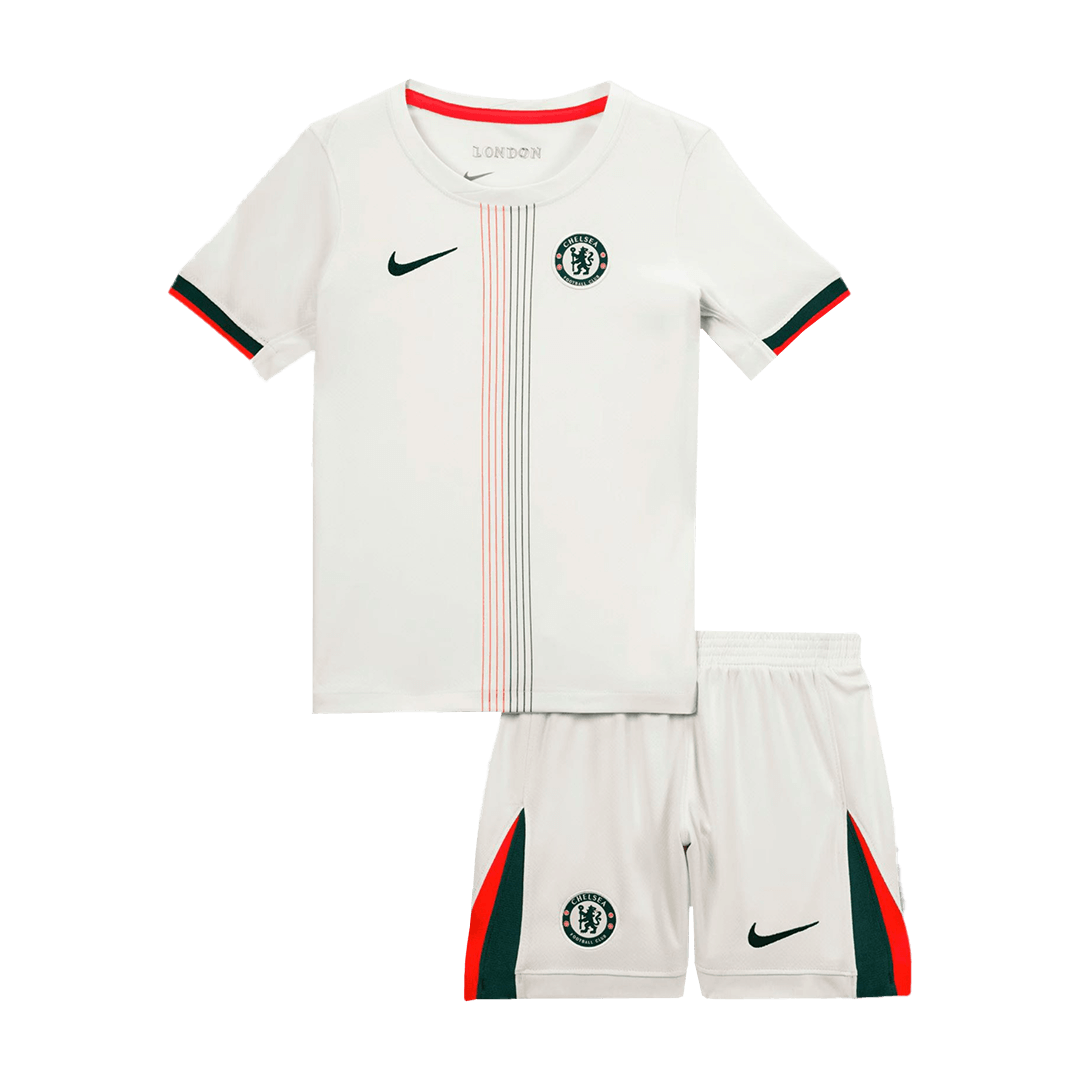 Kids Chelsea Custom Away Soccer Kits 2025/26 - bestsoccerstore