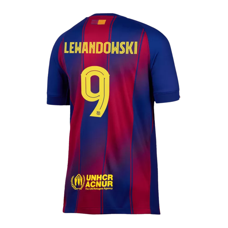 LEWANDOWSKI #9 Barcelona Soccer Jersey Home Custom Shirt 2025/26 - UCL - bestsoccerstore