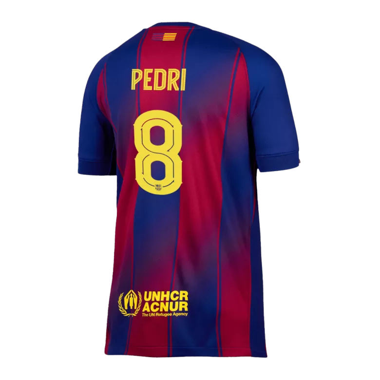 PEDRI #8 Barcelona Soccer Jersey Home Custom Shirt 2025/26 - UCL - bestsoccerstore