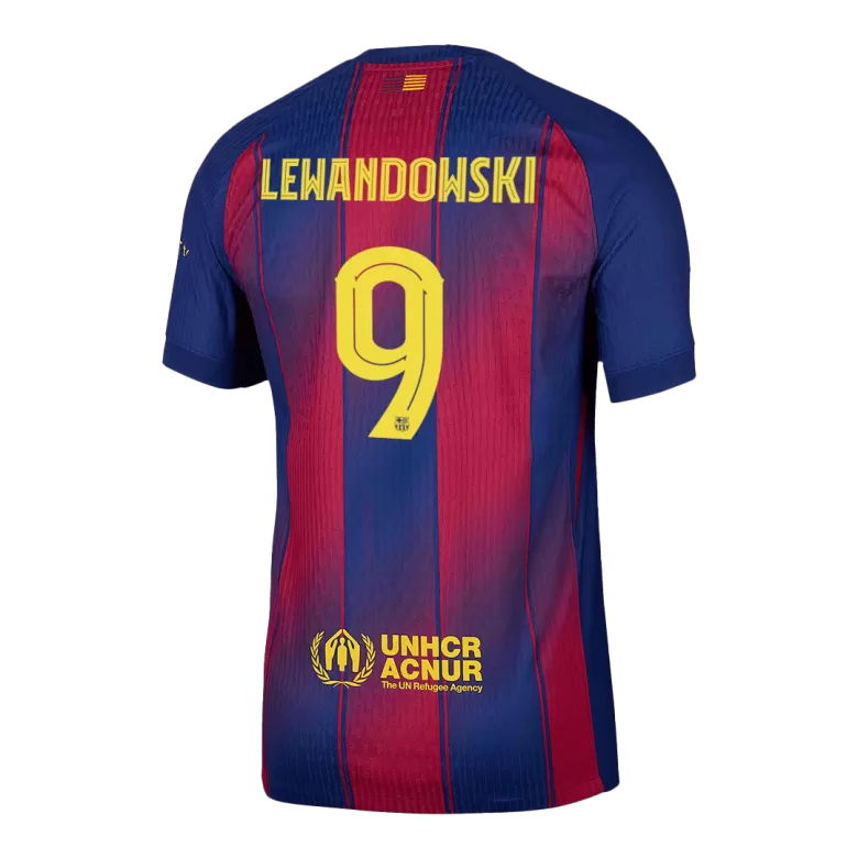 Authentic LEWANDOWSKI #9 Soccer Jersey Barcelona Home Shirt 2025/26 - UCL - bestsoccerstore