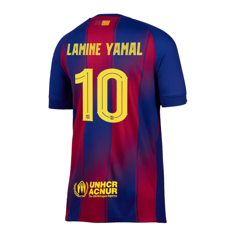 LAMINE YAMAL #10 Barcelona Soccer Jersey Home Custom Shirt 2025/26 - UCL - bestsoccerstore