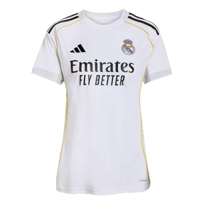 Real Madrid Soccer Jersey Home Women's Custom Shirt 2025/26 - bestsoccerstore