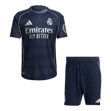 Authentic Real Madrid Away Custom Soccer Jersey Kit 2025/26 - bestsoccerstore