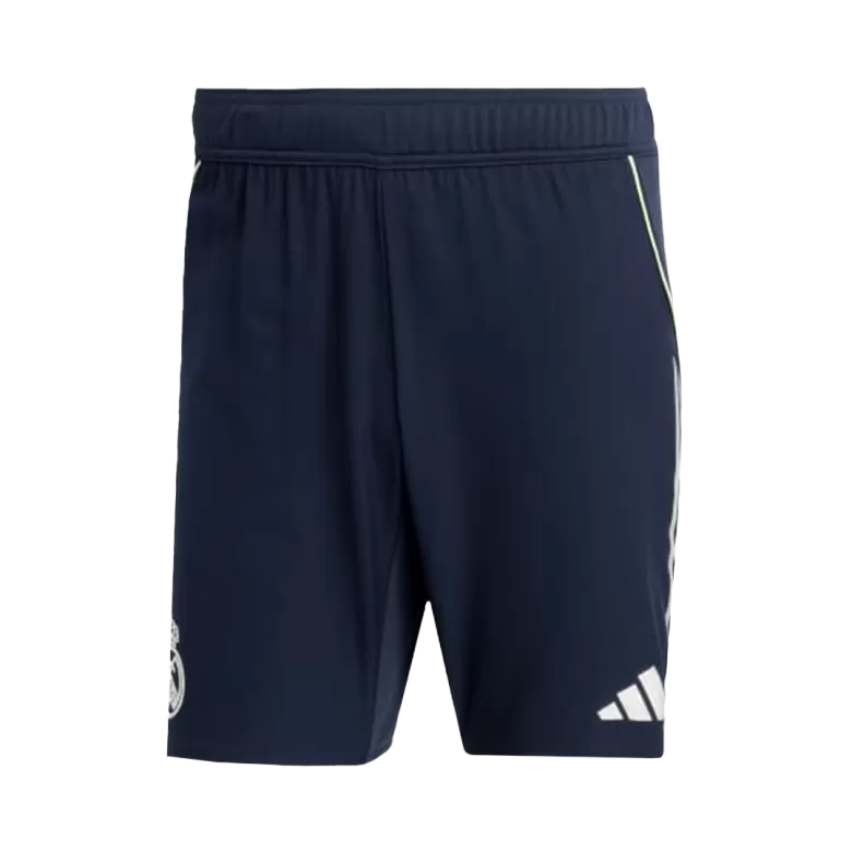 Authentic Real Madrid Soccer Shorts Custom Away 2025/26 - bestsoccerstore