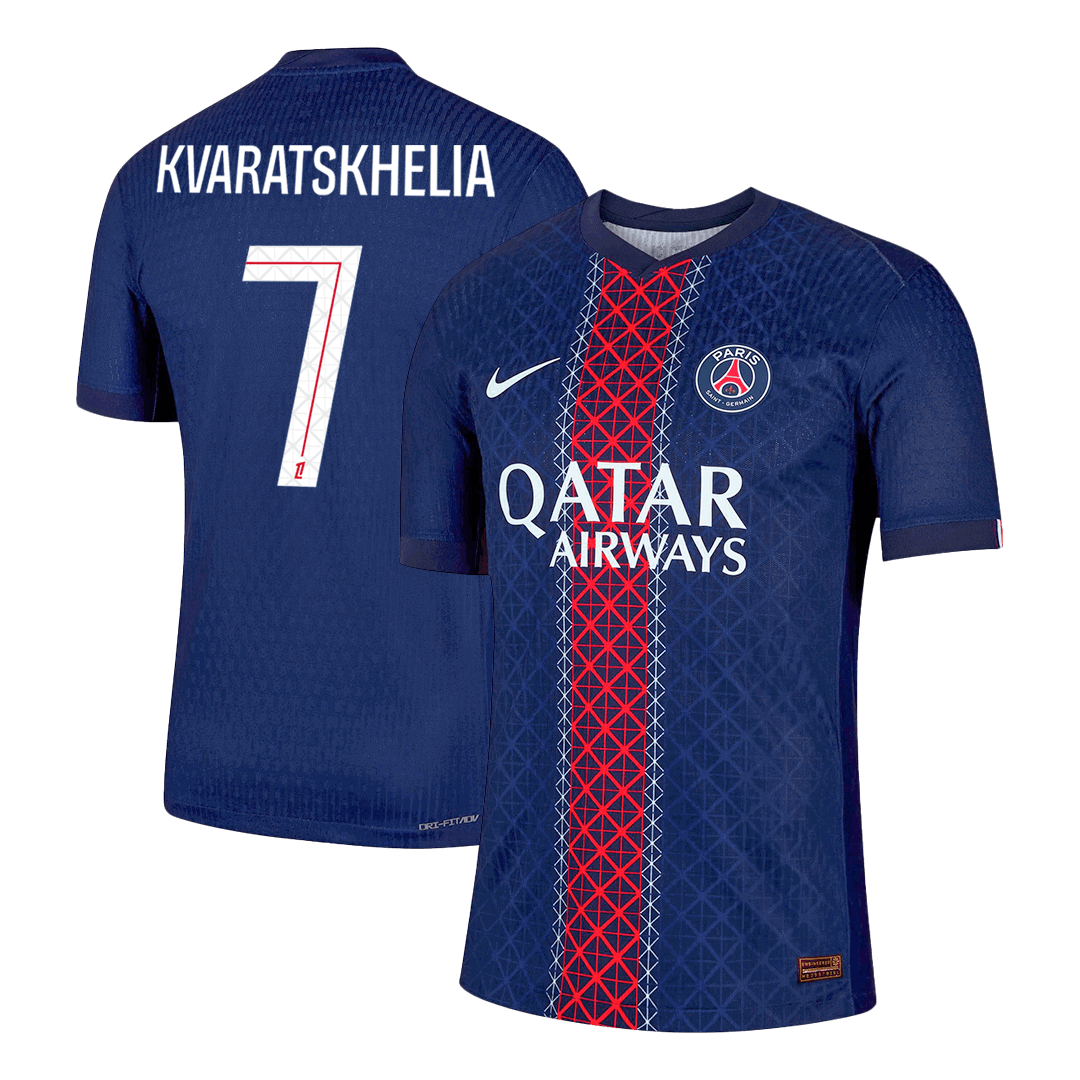 PSG KVARATSKHELIA #7 Player Version Home Soccer Jersey 2025/26 - bestsoccerstore