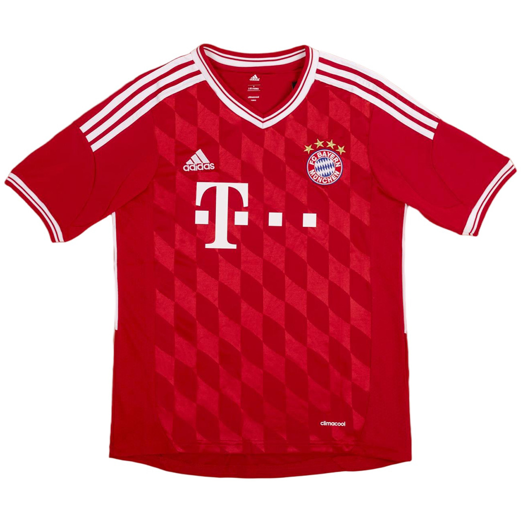 Bayern Munich 2013/14 Retro Jersey Home Soccer Shirt - bestsoccerstore