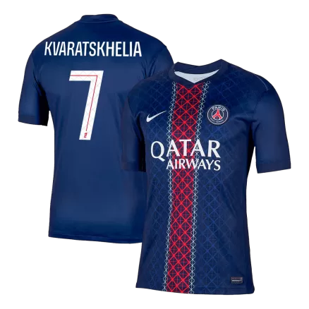 KVARATSKHELIA #7 PSG Soccer Jersey Home Shirt 2025/26 - bestsoccerstore