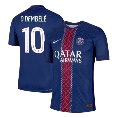 Authentic O.DEMBÉLÉ #10 Soccer Jersey PSG Home Shirt 2025/26 - bestsoccerstore