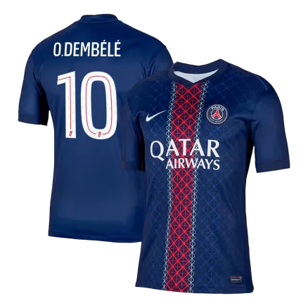 O.DEMBÉLÉ #10 PSG Soccer Jersey Home Shirt 2025/26 - bestsoccerstore