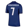 Authentic KVARATSKHELIA #7 Soccer Jersey PSG Home Shirt 2025/26 - bestsoccerstore