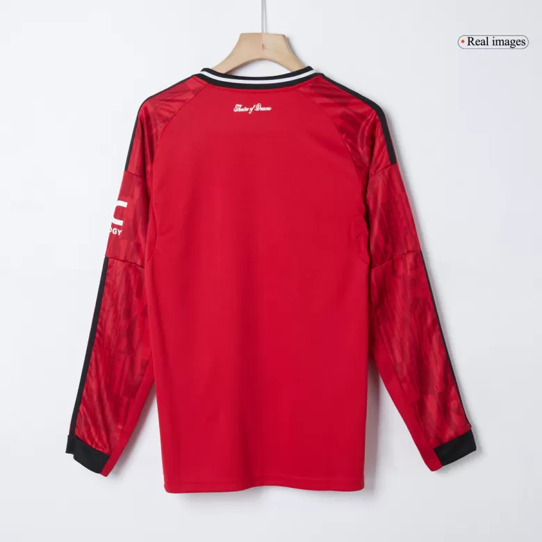 Manchester United Long Sleeve Jersey Home Football Shirt 2025/26 - bestsoccerstore