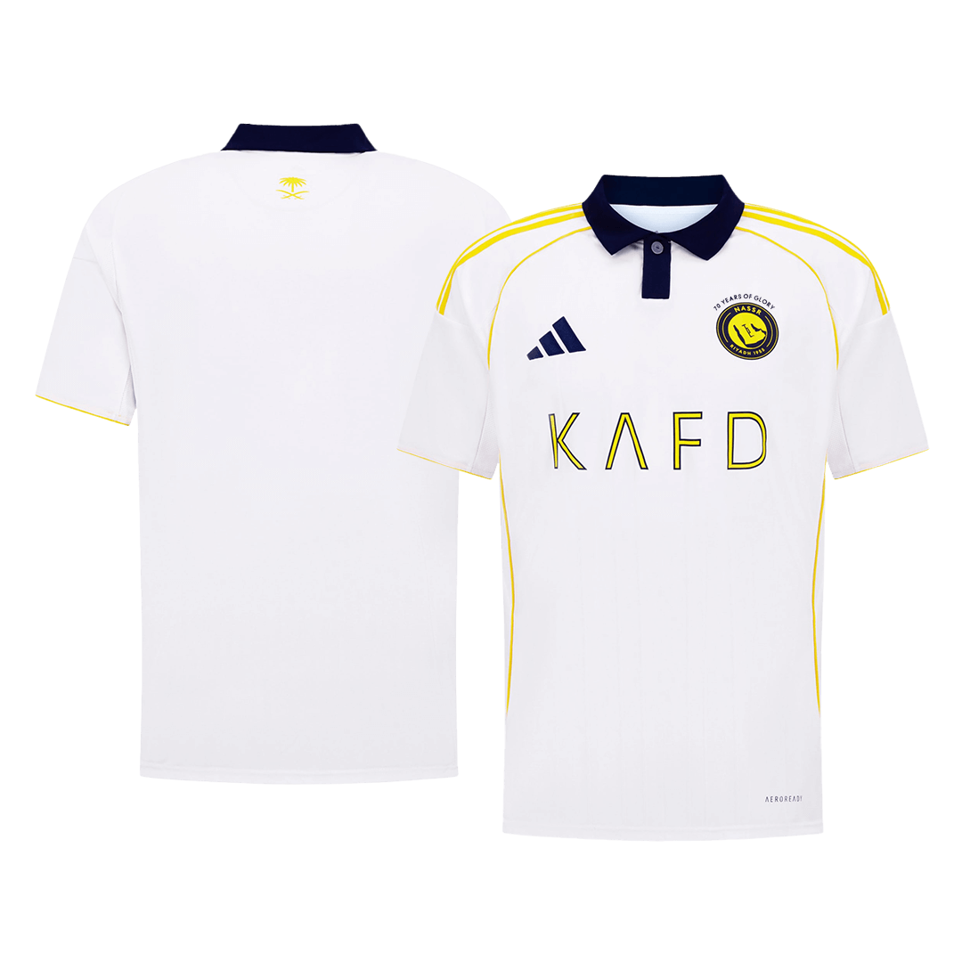 Al Nassr Soccer Jersey Third Away Shirt 2025/26