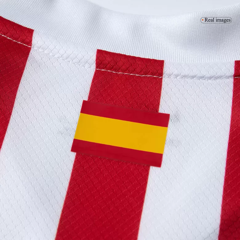 Kids Atletico Madrid Custom Home Soccer Kits 2025/26 - bestsoccerstore