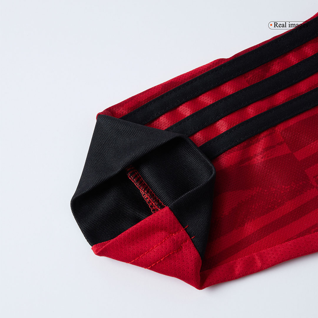 Manchester United Long Sleeve Jersey Home Football Shirt 2025/26 - bestsoccerstore