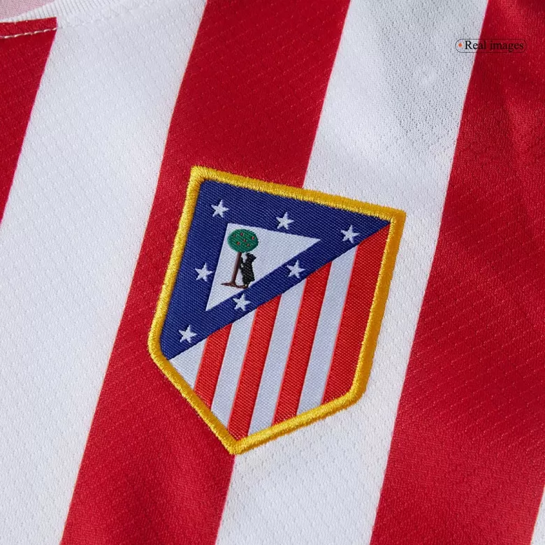 Kids Atletico Madrid Custom Home Soccer Kits 2025/26 - bestsoccerstore