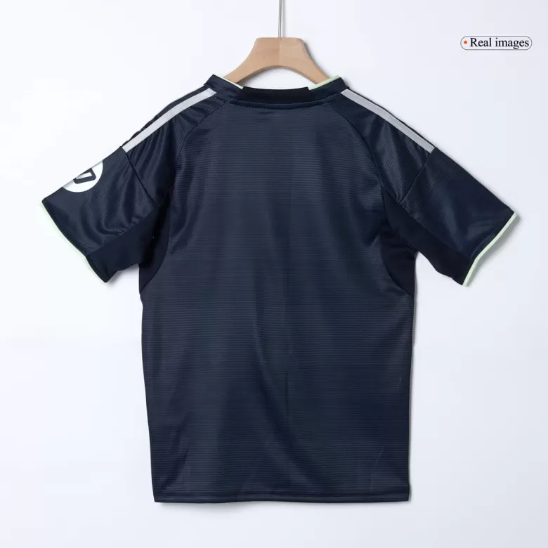 Kids Real Madrid Custom Away Soccer Kits 2025/26 - bestsoccerstore
