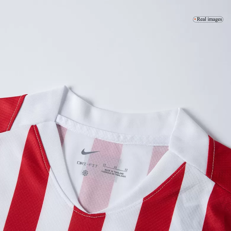Kids Atletico Madrid Custom Home Soccer Kits 2025/26 - bestsoccerstore
