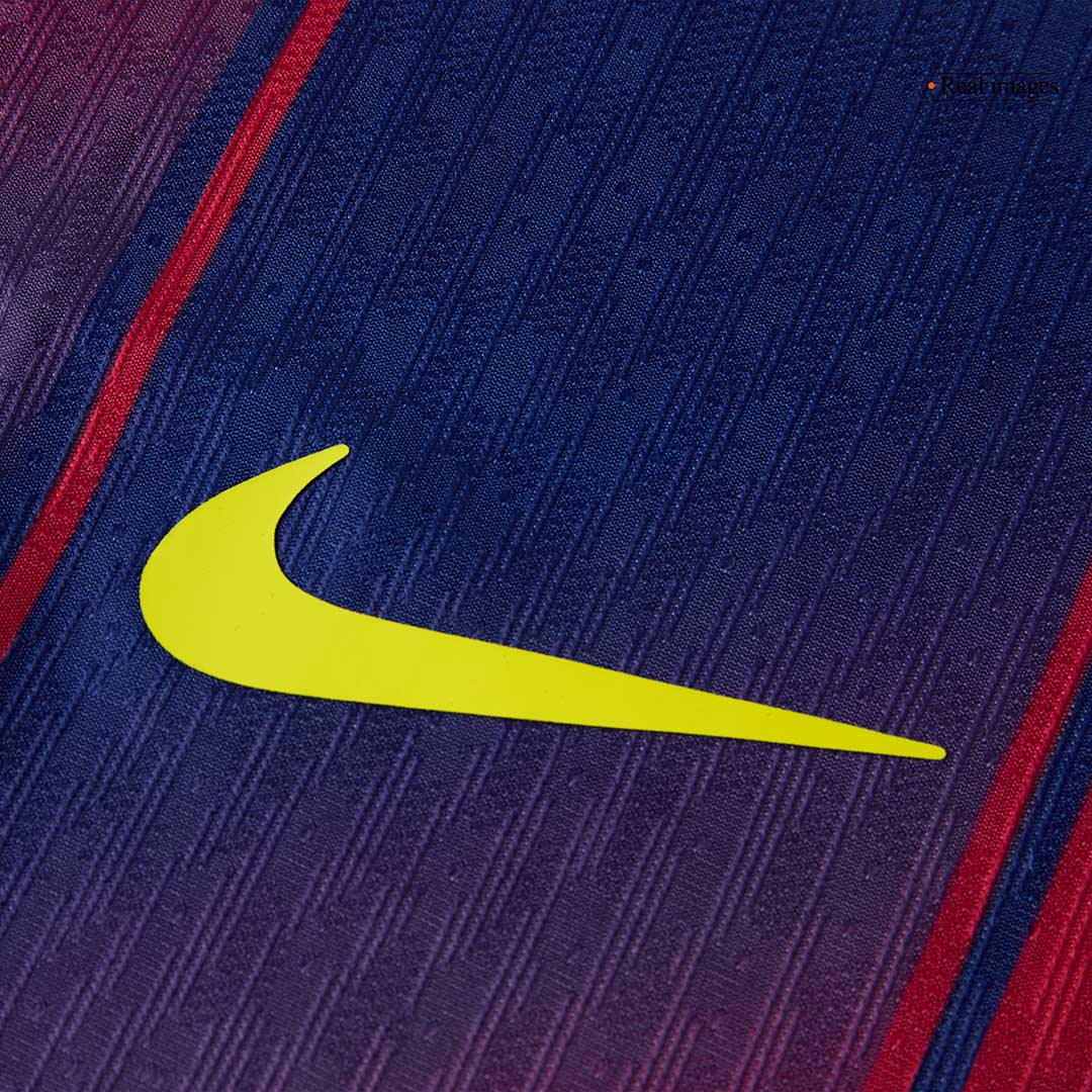 Barcelona F.DE JONG #21 Home Custom Player Version Soccer Jersey 2025/26 - UCL - bestsoccerstore