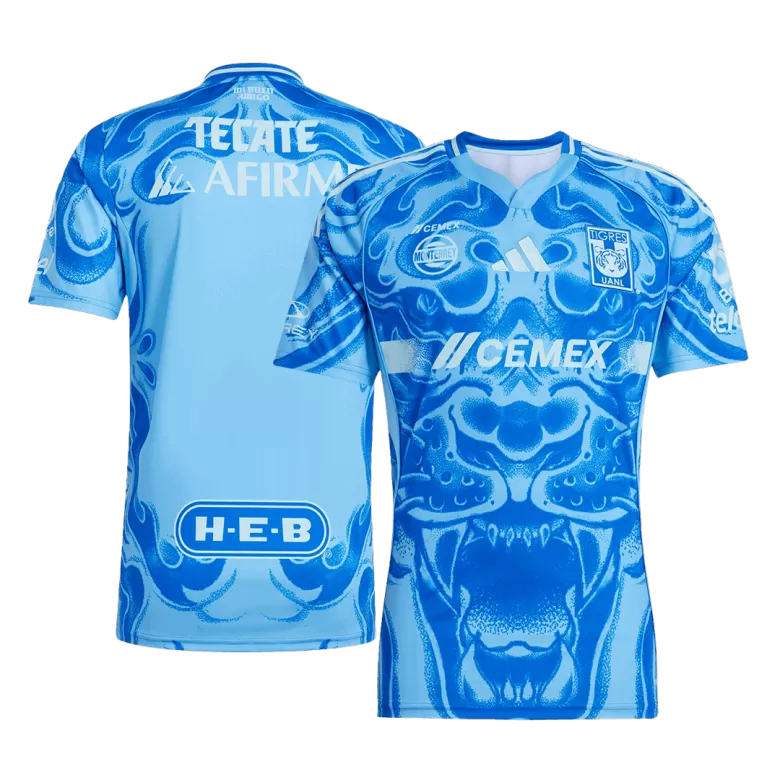 Tigres UANL Soccer Jersey Away Custom Shirt 2025/26 - bestsoccerstore