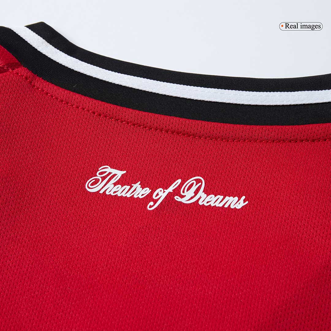 Manchester United Long Sleeve Jersey Home Football Shirt 2025/26 - bestsoccerstore