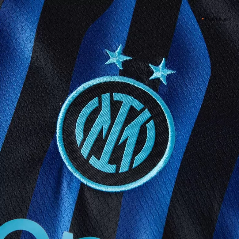 Kids Inter Milan Custom Home Soccer Kits 2025/26 - bestsoccerstore