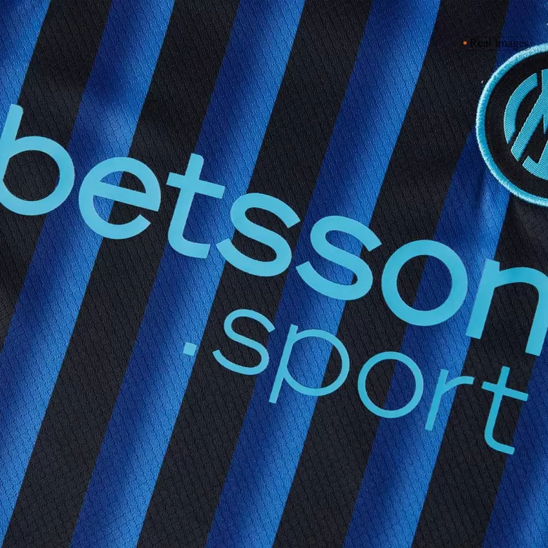 Kids Inter Milan Custom Home Soccer Kits 2025/26 - bestsoccerstore