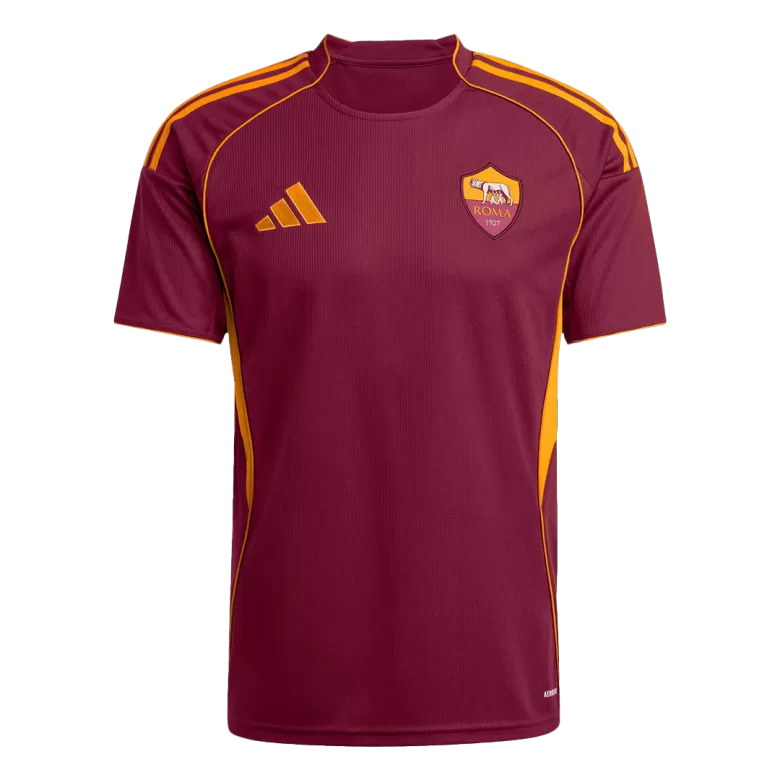 Roma Soccer Jersey Home Custom Shirt 2025/26 - bestsoccerstore