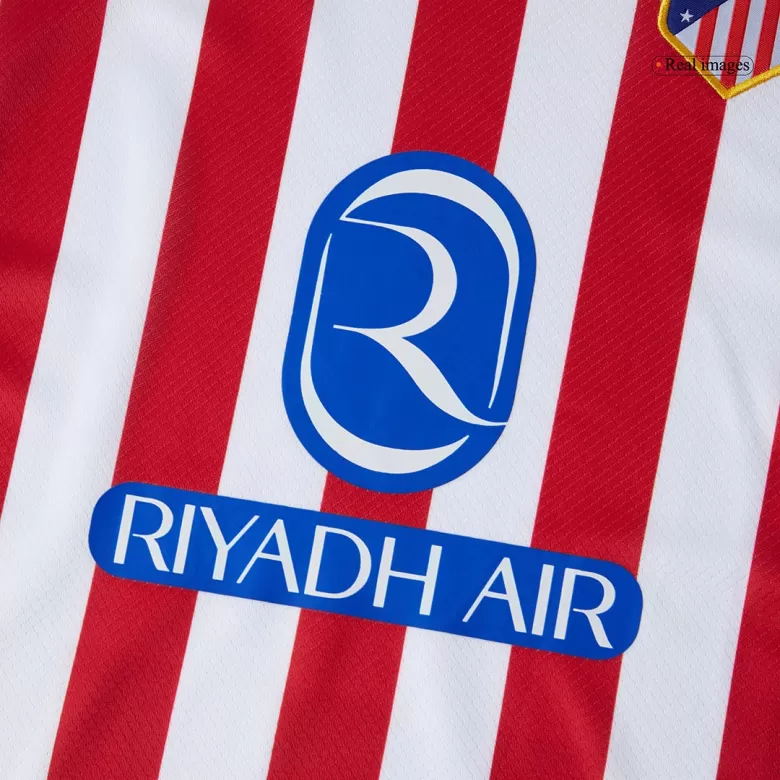 Kids Atletico Madrid Custom Home Soccer Kits 2025/26 - bestsoccerstore