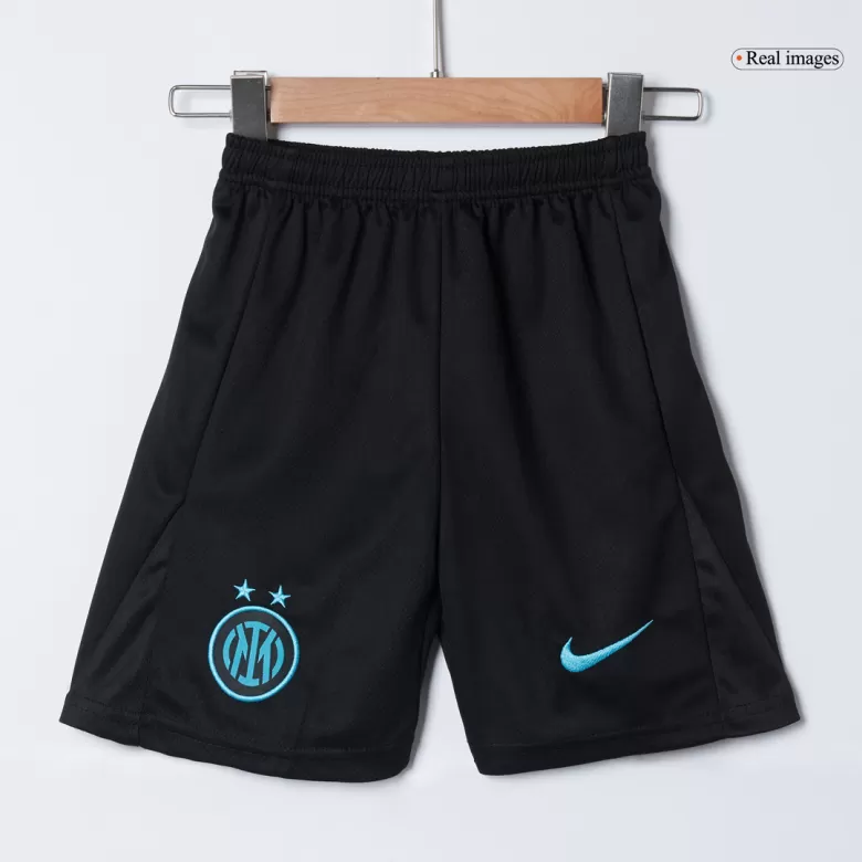 Kids Inter Milan Custom Home Soccer Kits 2025/26 - bestsoccerstore