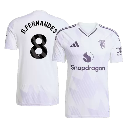 B.FERNANDES #8 Manchester United Soccer Jersey Away Custom Shirt 2025/26 - bestsoccerstore