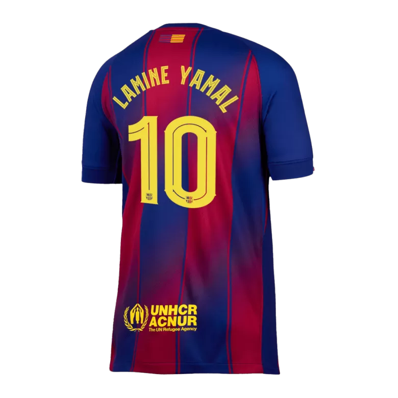 LAMINE YAMAL #10 Barcelona Soccer Jersey Home Custom Shirt 2025/26 - UCL - bestsoccerstore