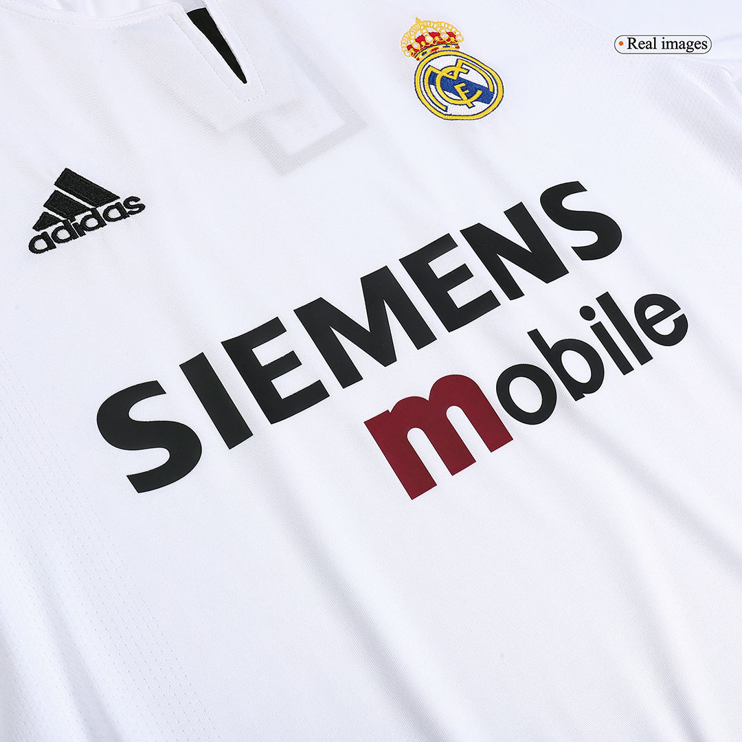 Real Madrid 2003/04 Retro Jersey Home Soccer Shirt - bestsoccerstore